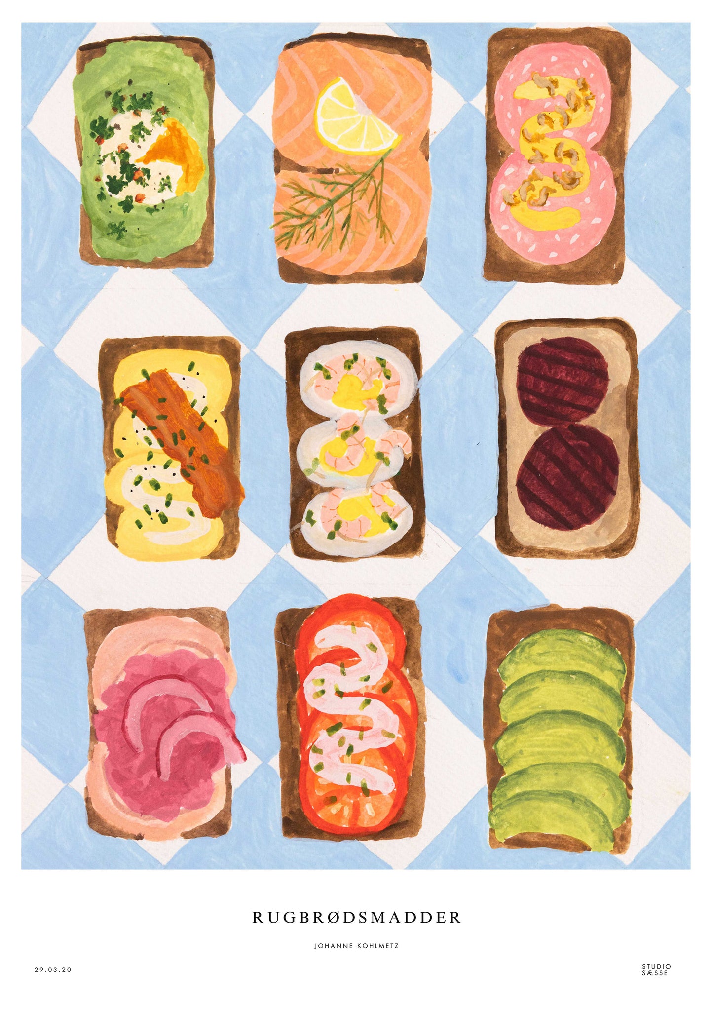Rugbrødsmadder
